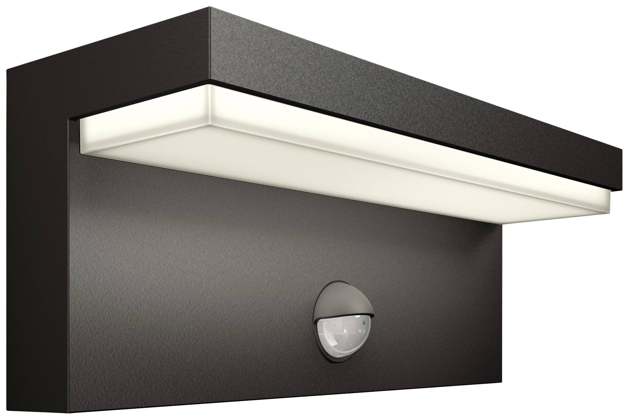 Philips LED Bustan 8720169257412 Applique LED extérieure avec détecteur de mouvement LED 3.8 W anthracite