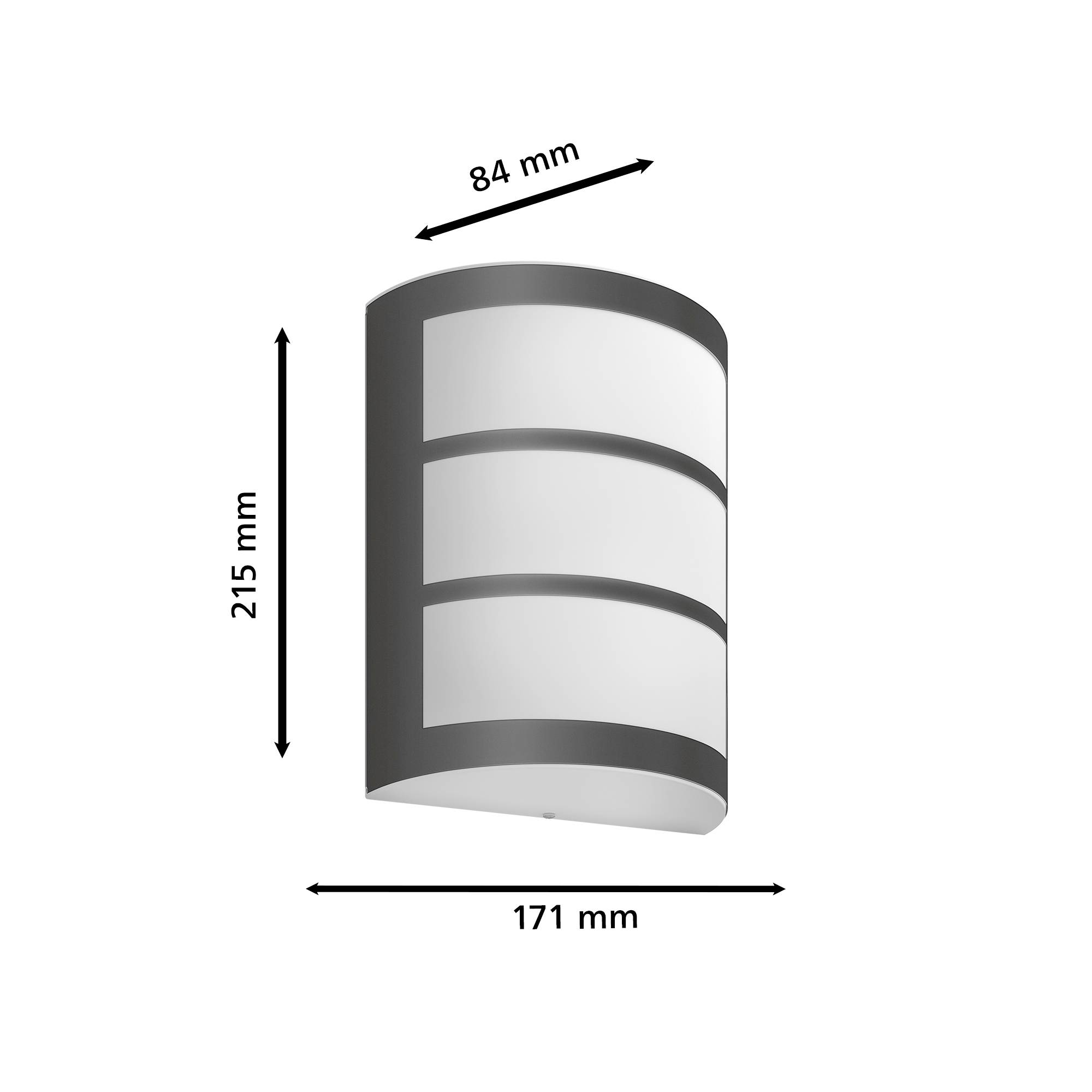 Philips LED Python 8720169269170 Applique LED extérieure LED 3.8 W anthracite
