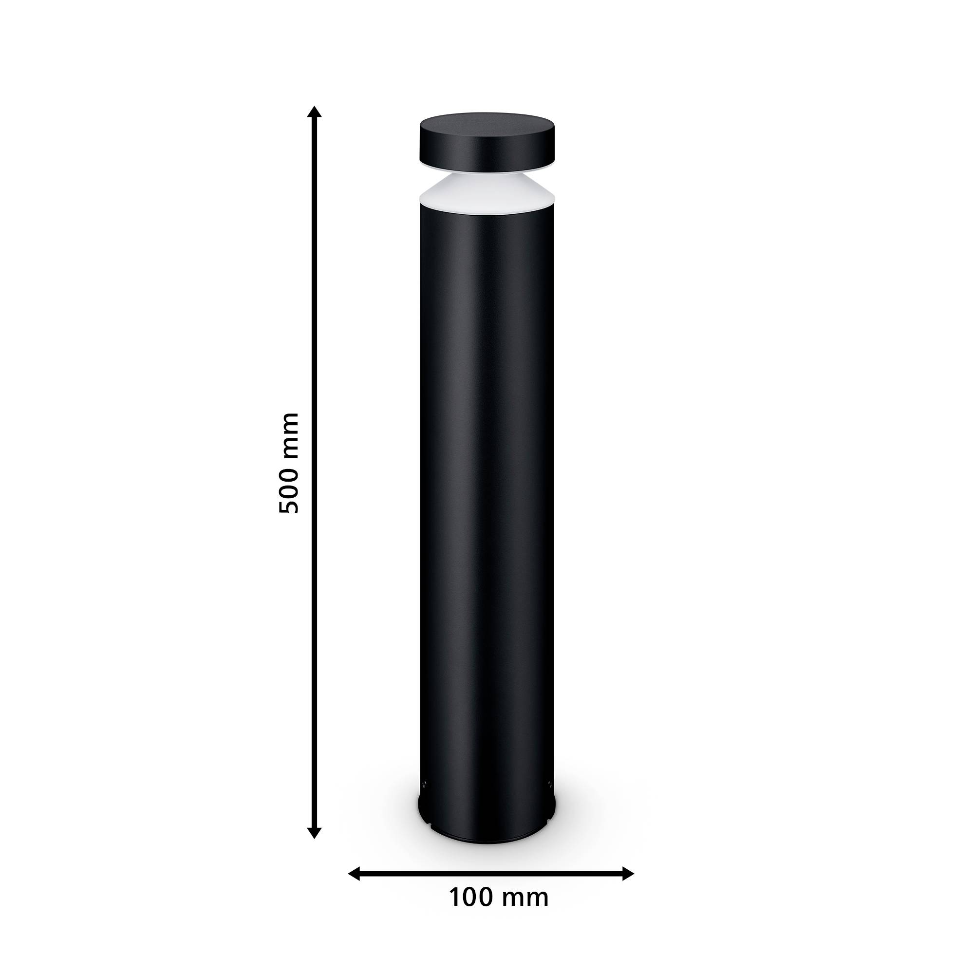 Philips LED Laven 8720169266674 Lampadaire LED LED 6 W noir