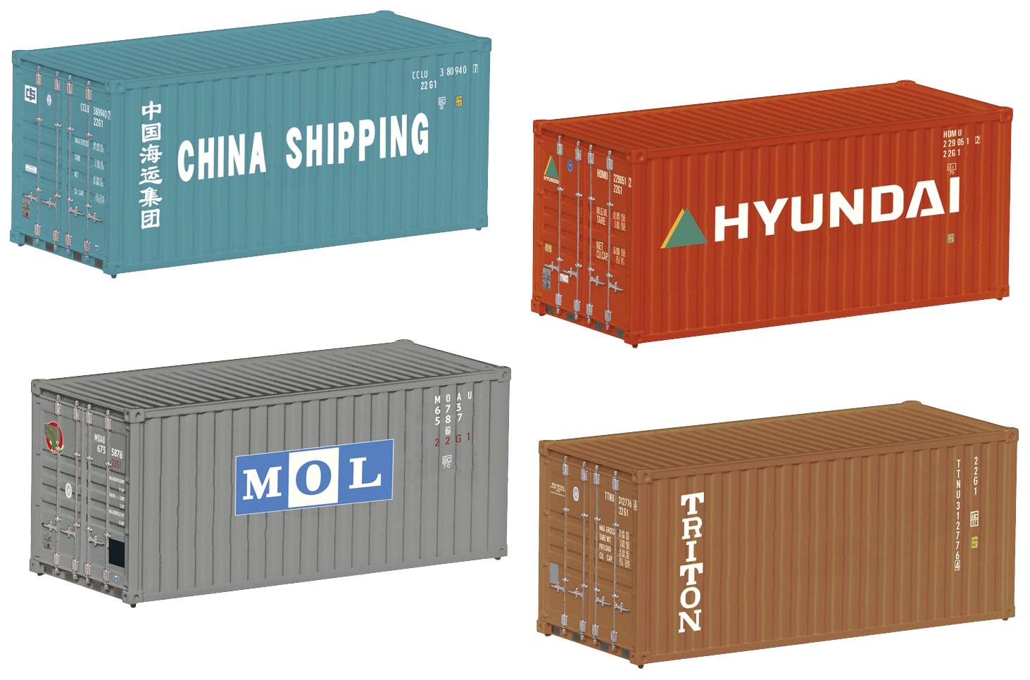 Märklin 76553 H0 Container 20' (pouces) 1 pc(s)