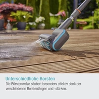 GARDENA 14848-20 Unsiversal Brosse en rouleau Nylon® GARDENA 14848-20 Unsiversal Brosse en rouleau Nylon®
