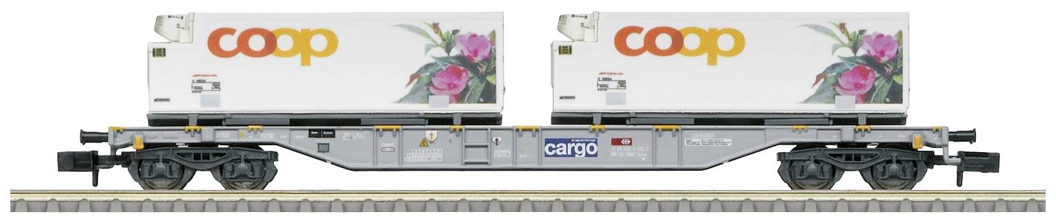 MiniTrix 15494 N chariot porte-conteneurs « coop ® » de la SBB