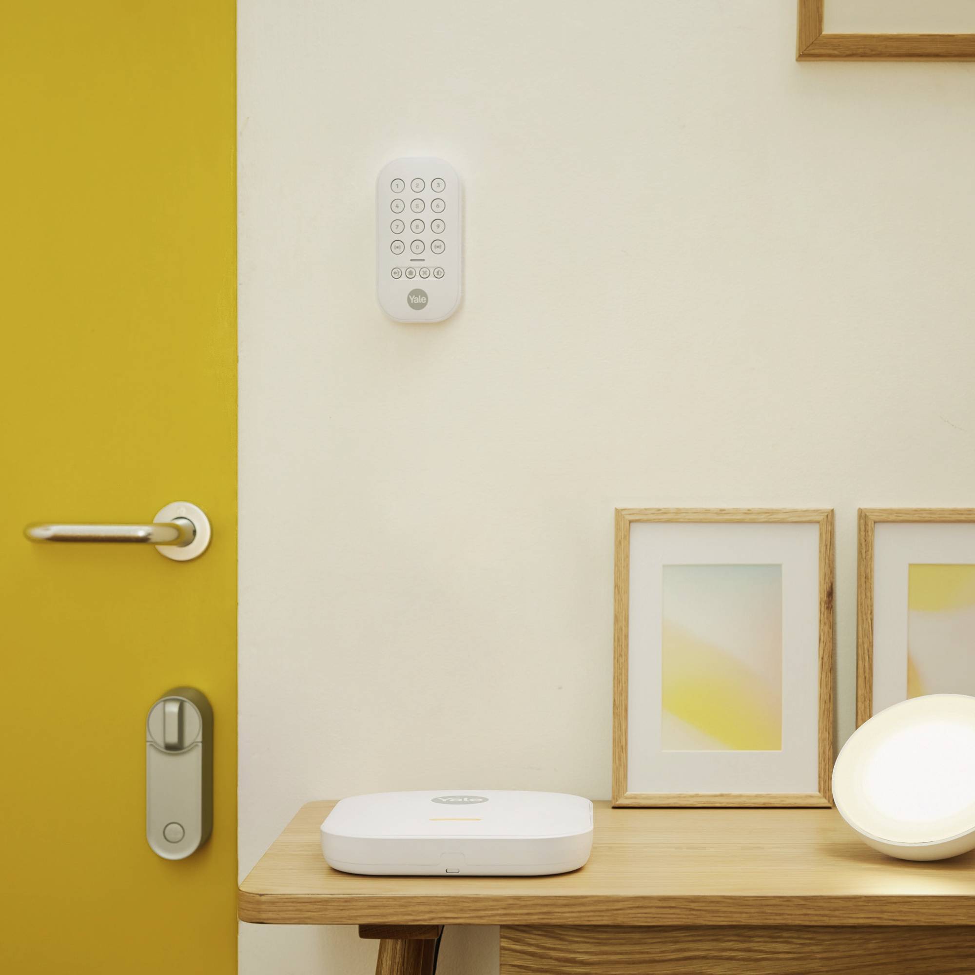 YALE AL-KP-1A-W Accessoire pour système d'alarme sans fil Clavier à code sans fil