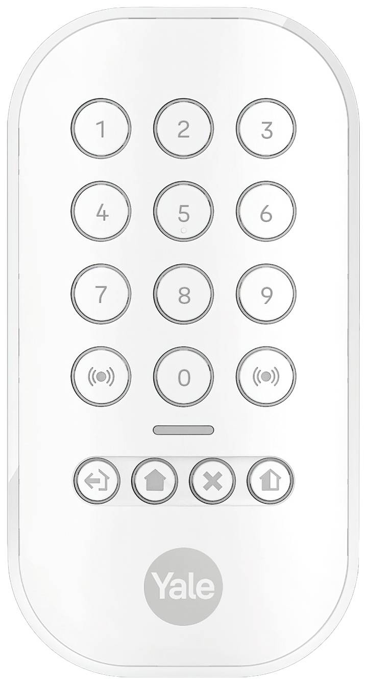 YALE AL-KP-1A-W Accessoire pour système d'alarme sans fil Clavier à code sans fil