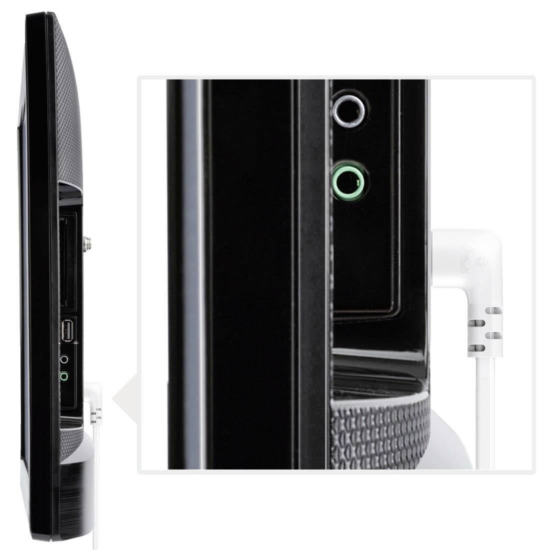 Hama 00221100 alimentation Cordon électrique blanc 3 m