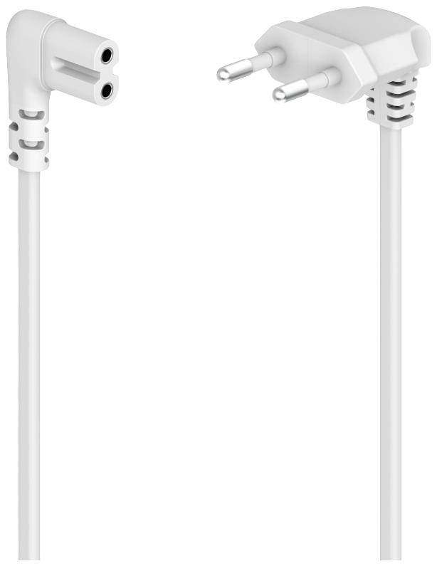 Hama 00221100 alimentation Cordon électrique blanc 3 m