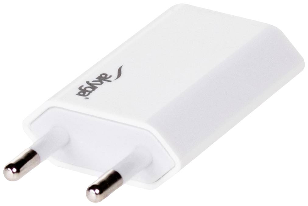 Akyga AK-CH-03WH Chargeur USB 5 W 1x USB-A blanc intérieure