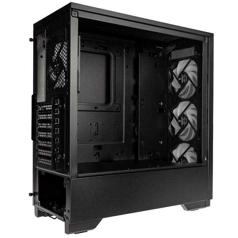 Tour midi Kolink Unity Solar ARGB Mesh Boîtier PC noir