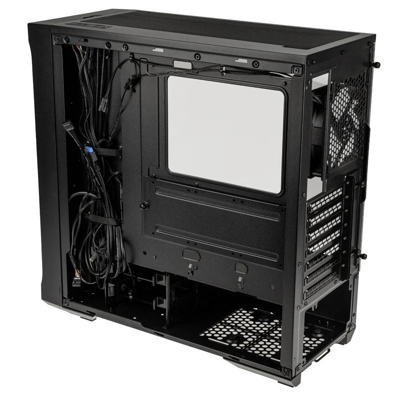 Tour midi Kolink Unity Cascade ARGB Boîtier PC noir