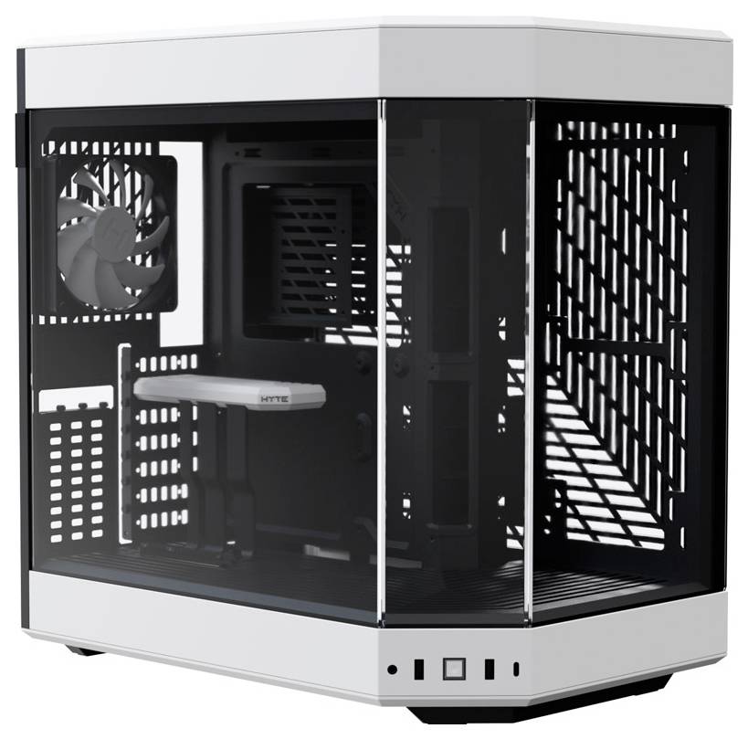 Tour midi HYTE Y60 Tempered Glass Boîtier PC noir/blanc