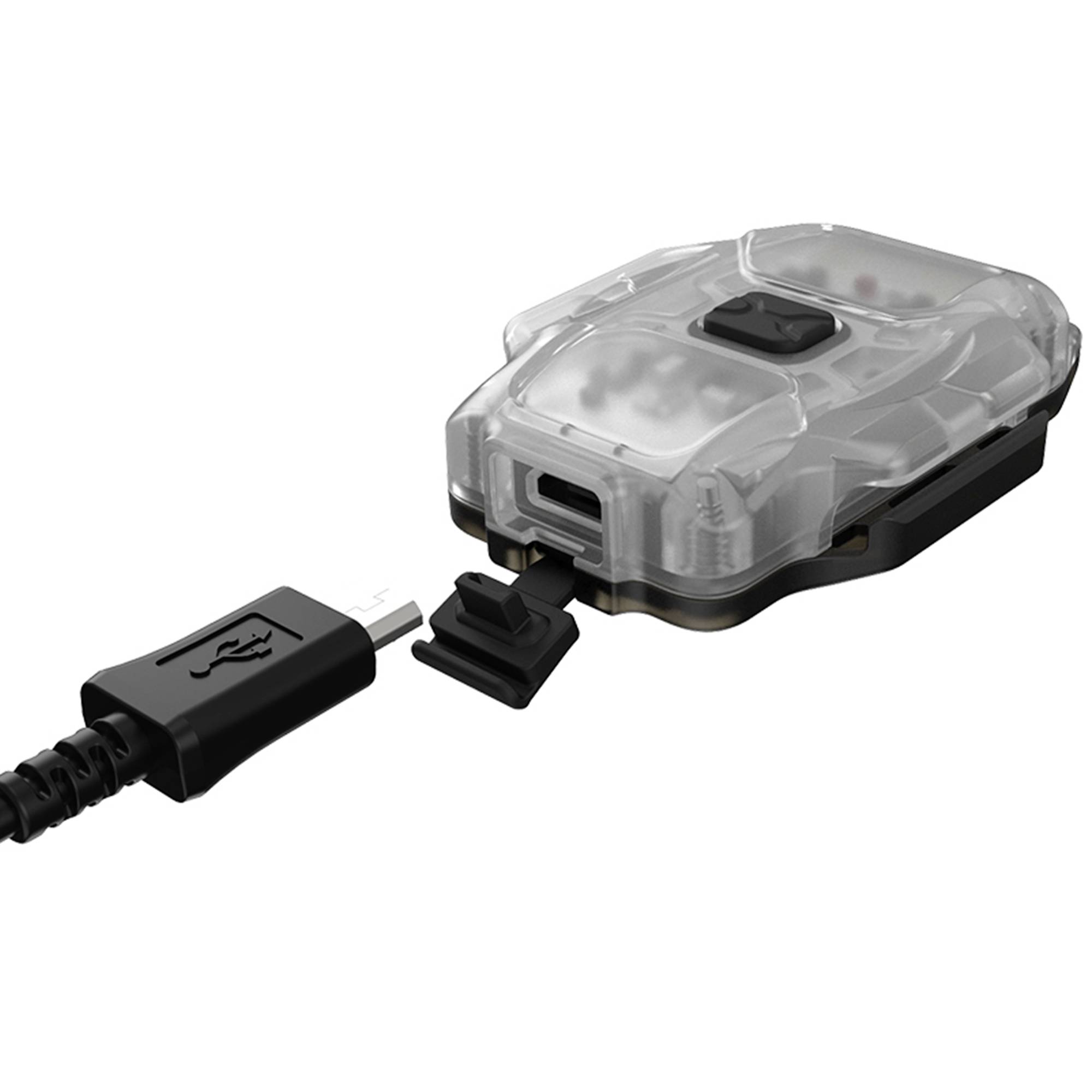 ArmyTek F07001G Crystal Grey Petite lampe mobile LED gris, transparent