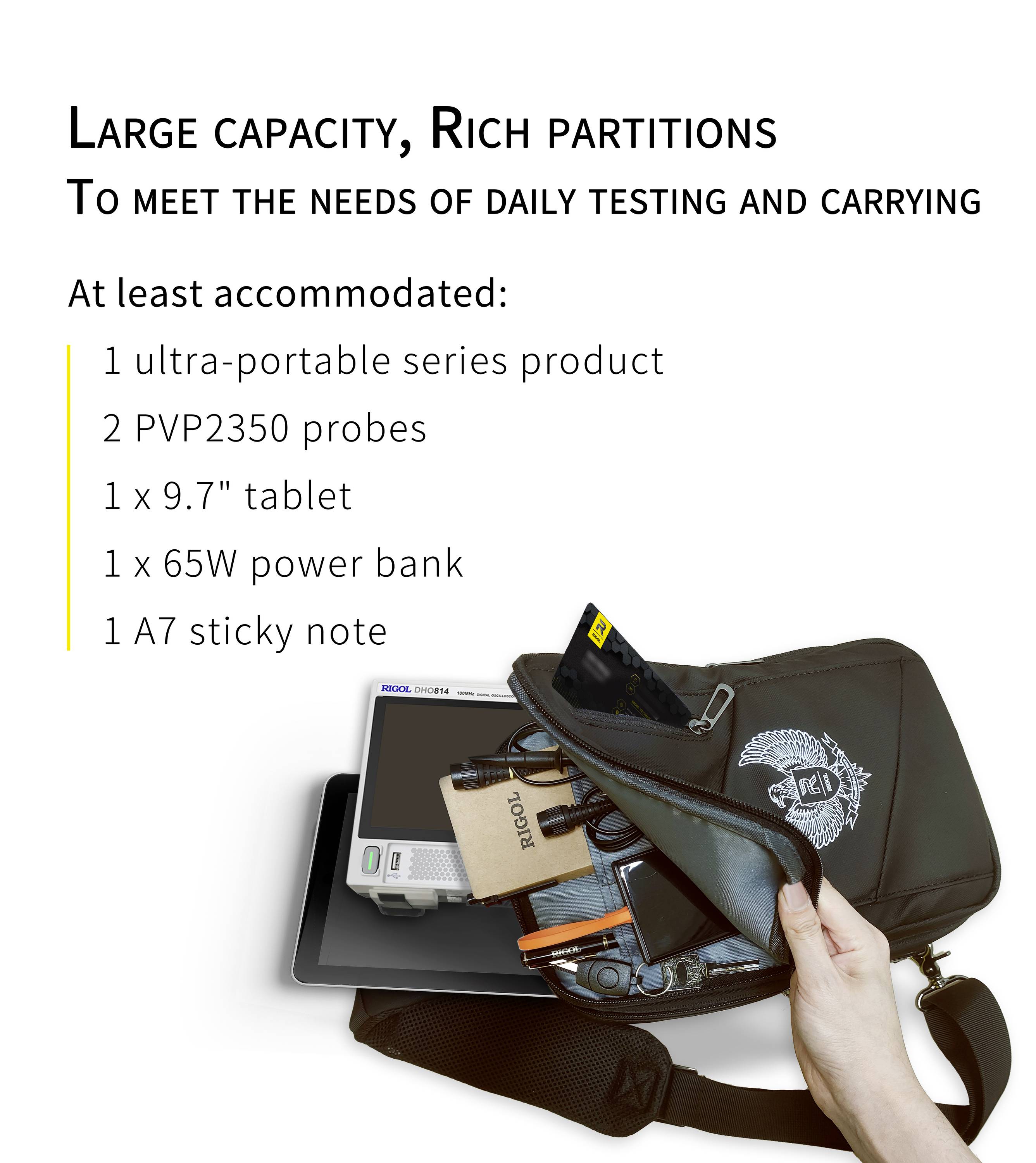 Rigol BAG-800 BAG-800 Sacoche pour appareil de mesure