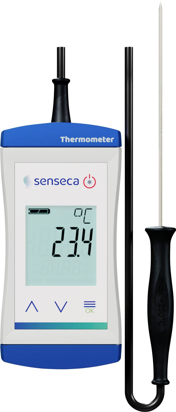 Senseca ECO 121-I1.5 Thermomètre d'alarme -70 - +250 °C sonde Pt1000