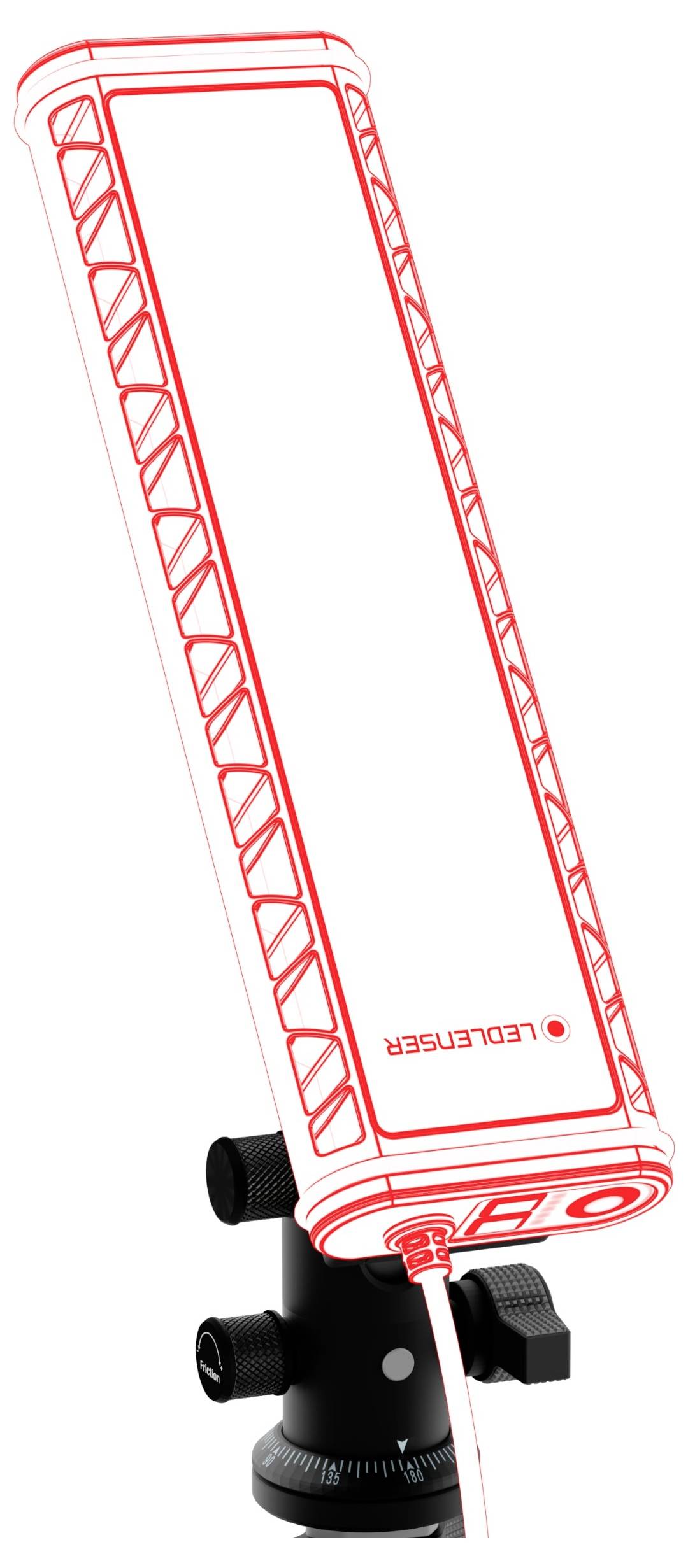 Ledlenser AT10C Work LED Lampe de travail sur secteur 500 lm, 2750 lm, 5000 lm