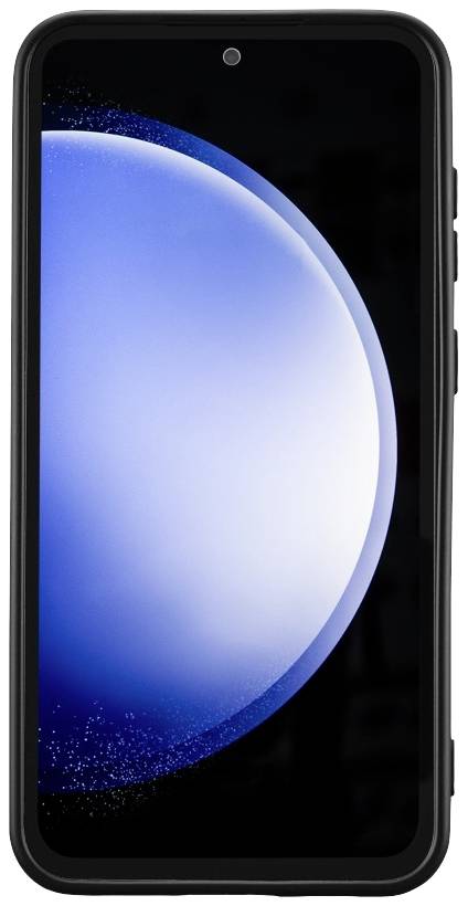 Hama Fantastic Feel Coque arrière Samsung Galaxy S23 FE noir chargement par induction 00136055