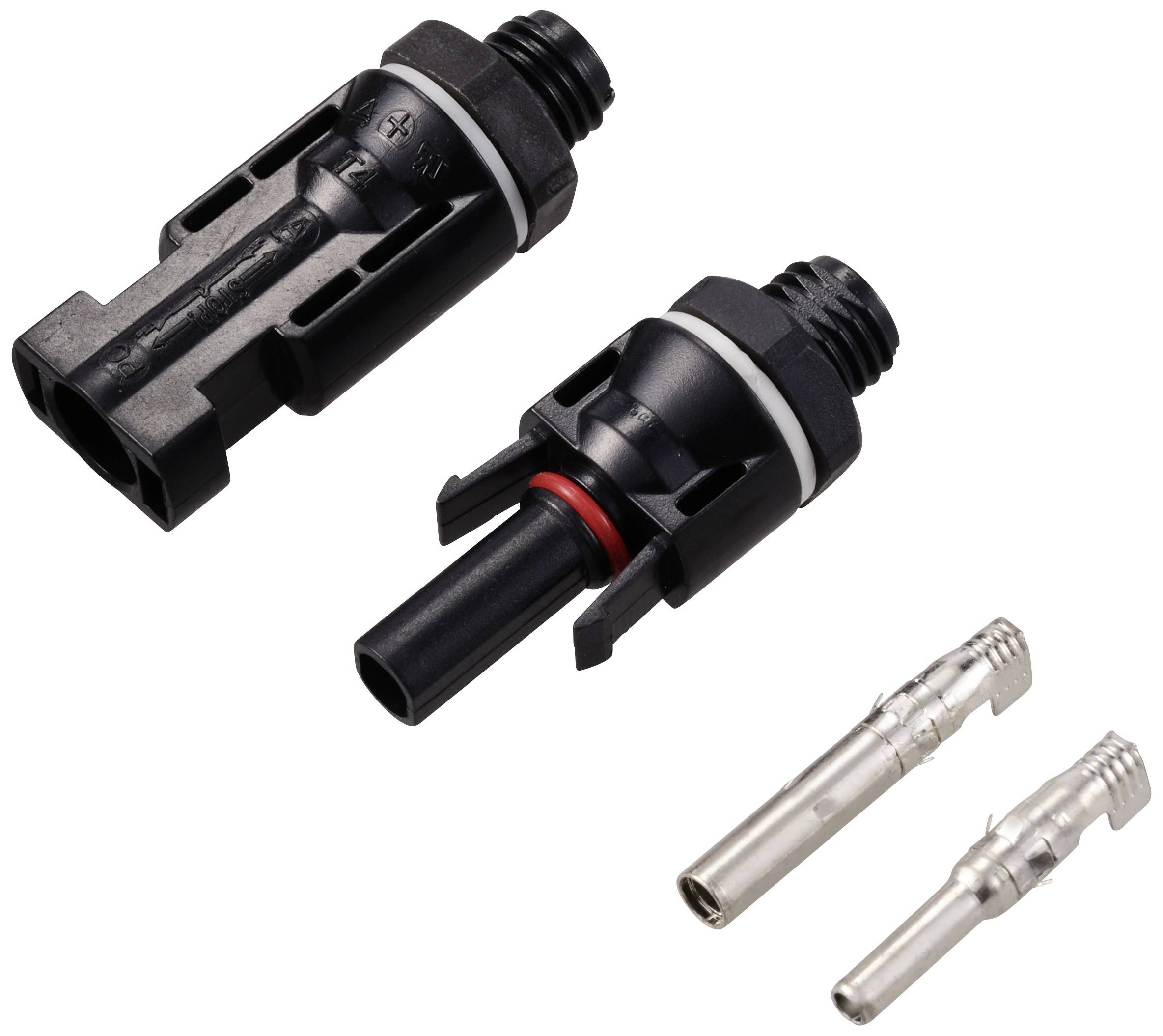 1 paire de fiches/prises solaires pour câble solaire 4/6 mm TC-12195632 TRU COMPONENTS Contenu: 2 pc(s)