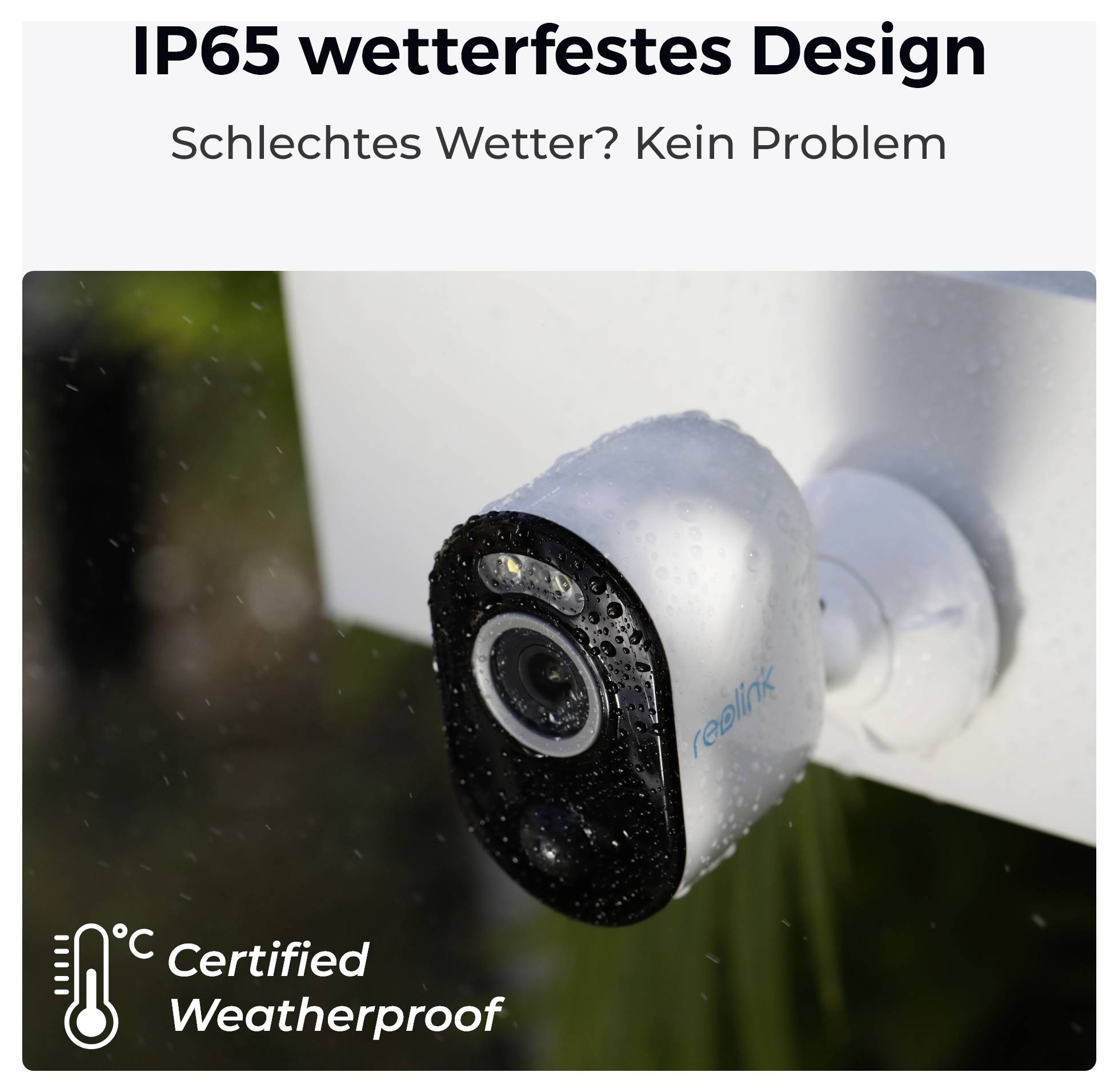 Argus Series B330 Reolink Wi-Fi IP Caméra de surveillance 2880 x 1616 pixels