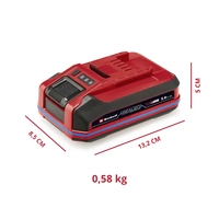 Einhell SEALED PXC Plus A2 Power X-Change 4511618 Batterie pour outil 18 V 3 Ah Li-Ion Einhell SEALED PXC Plus A2 Power X-Change 4511618 Batterie pour outil 18 V 3 Ah Li-Ion