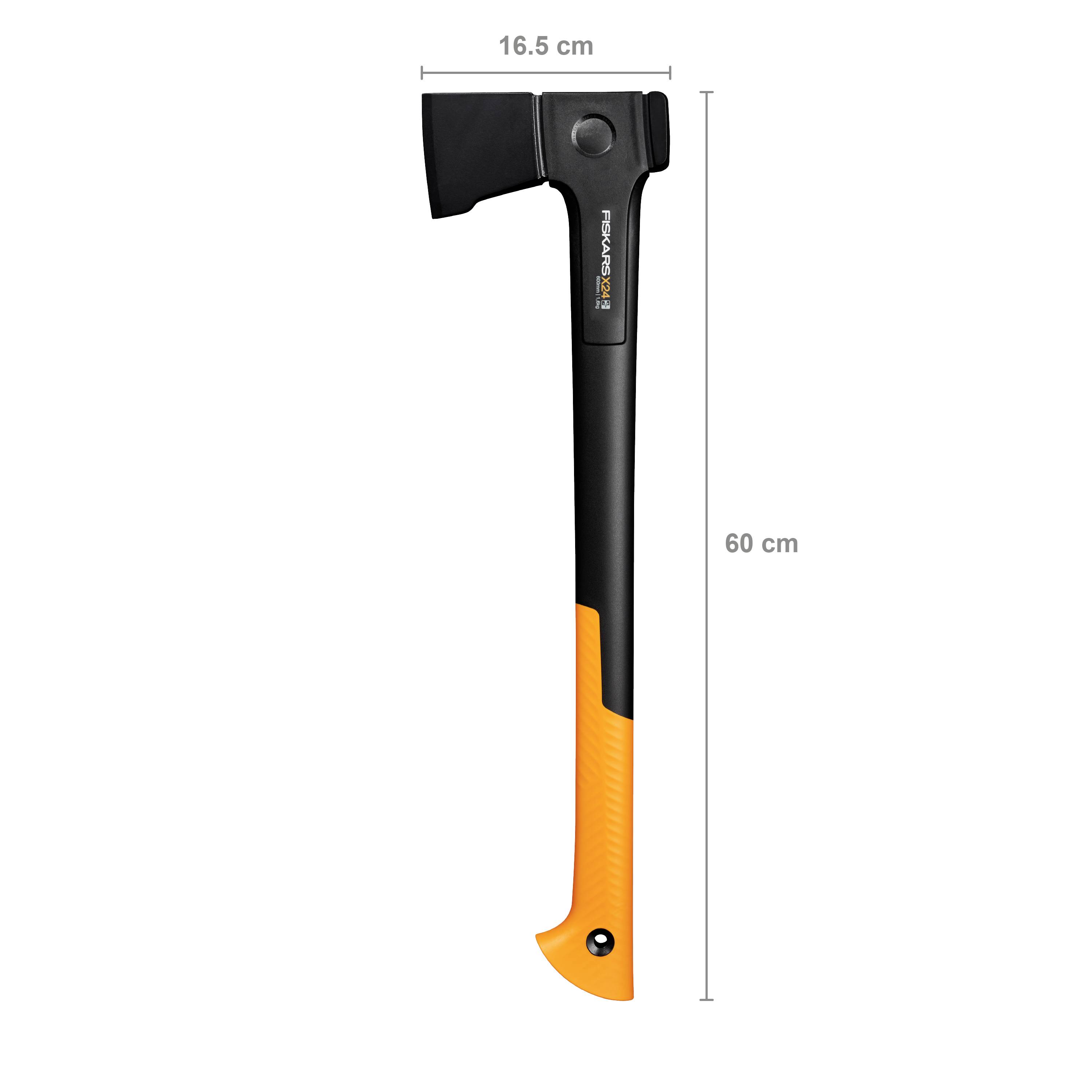 Fiskars 1069104 Hache 600 mm 1560 g Poids de la tête 1076 g