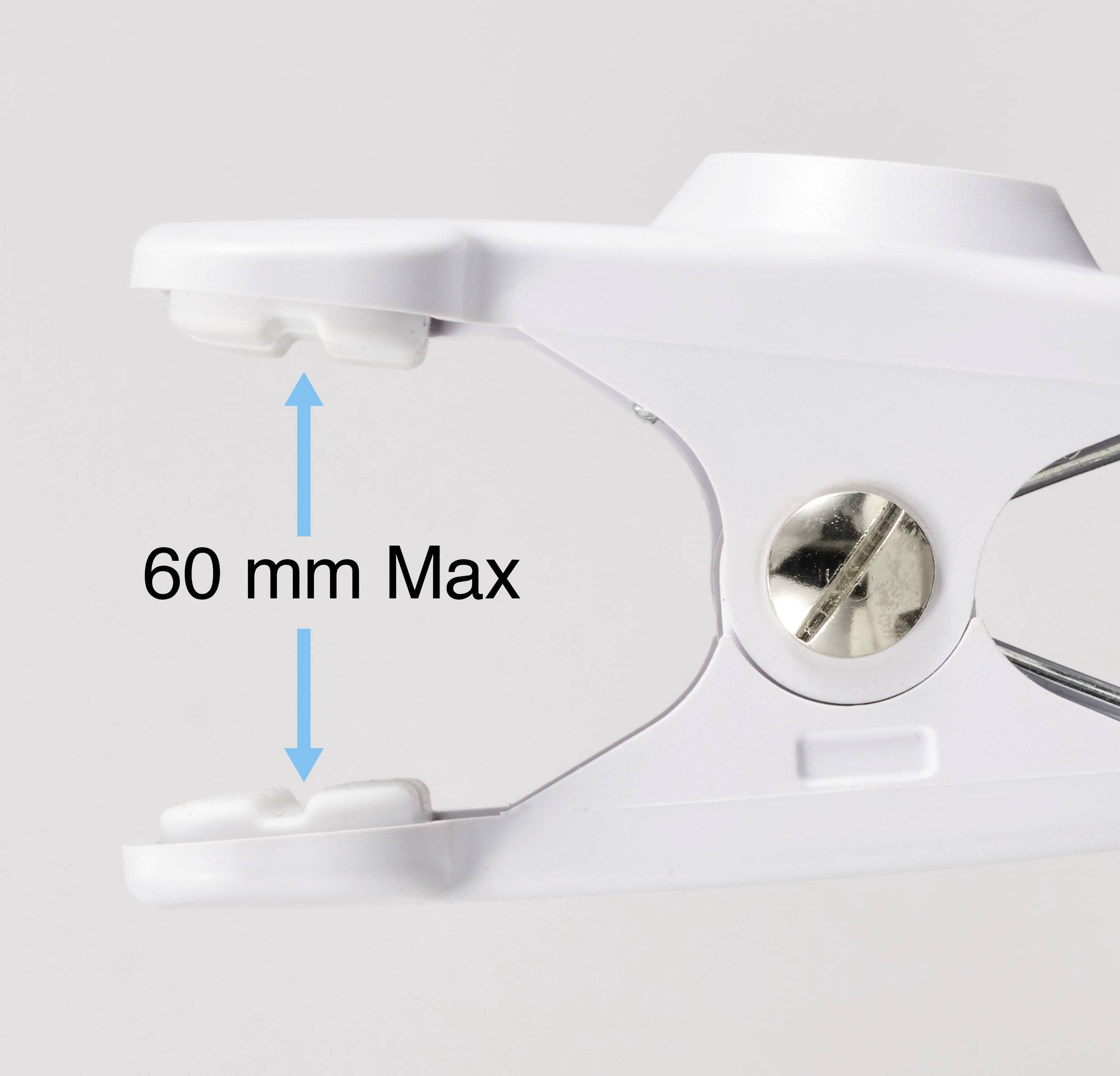 TOOLCRAFT TO-9176673 Lampe loupe LED Grossissement: 1.75 x blanc