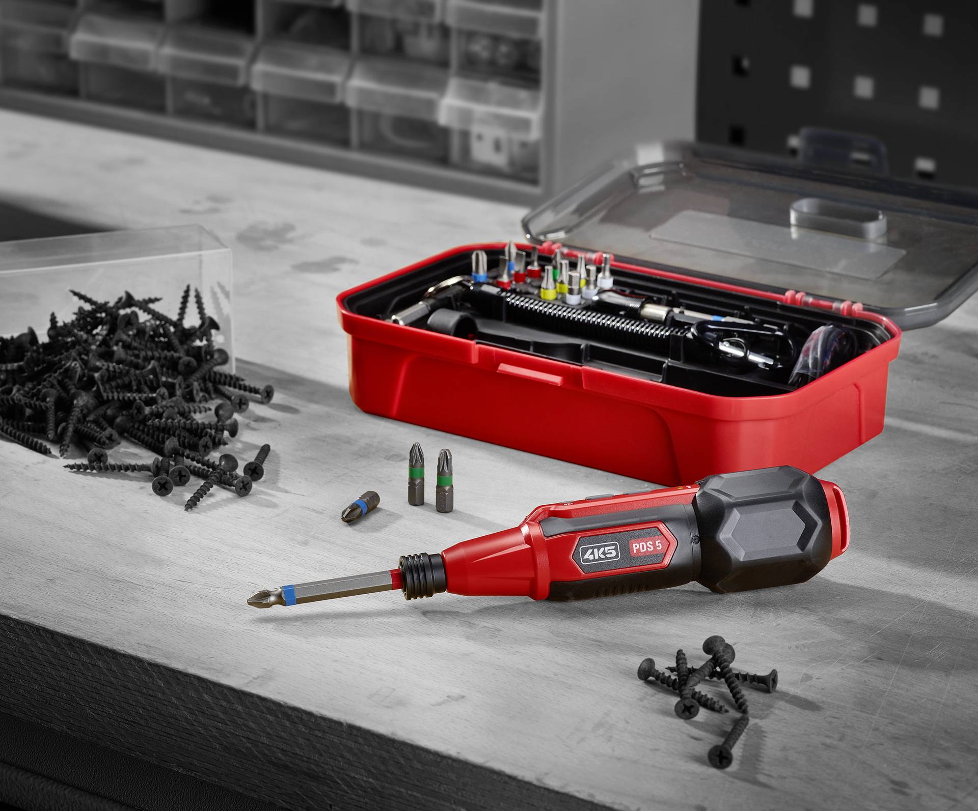 4K5 Tools PDS 5-Set E-tournevis Taille (tournevis) 1/4"