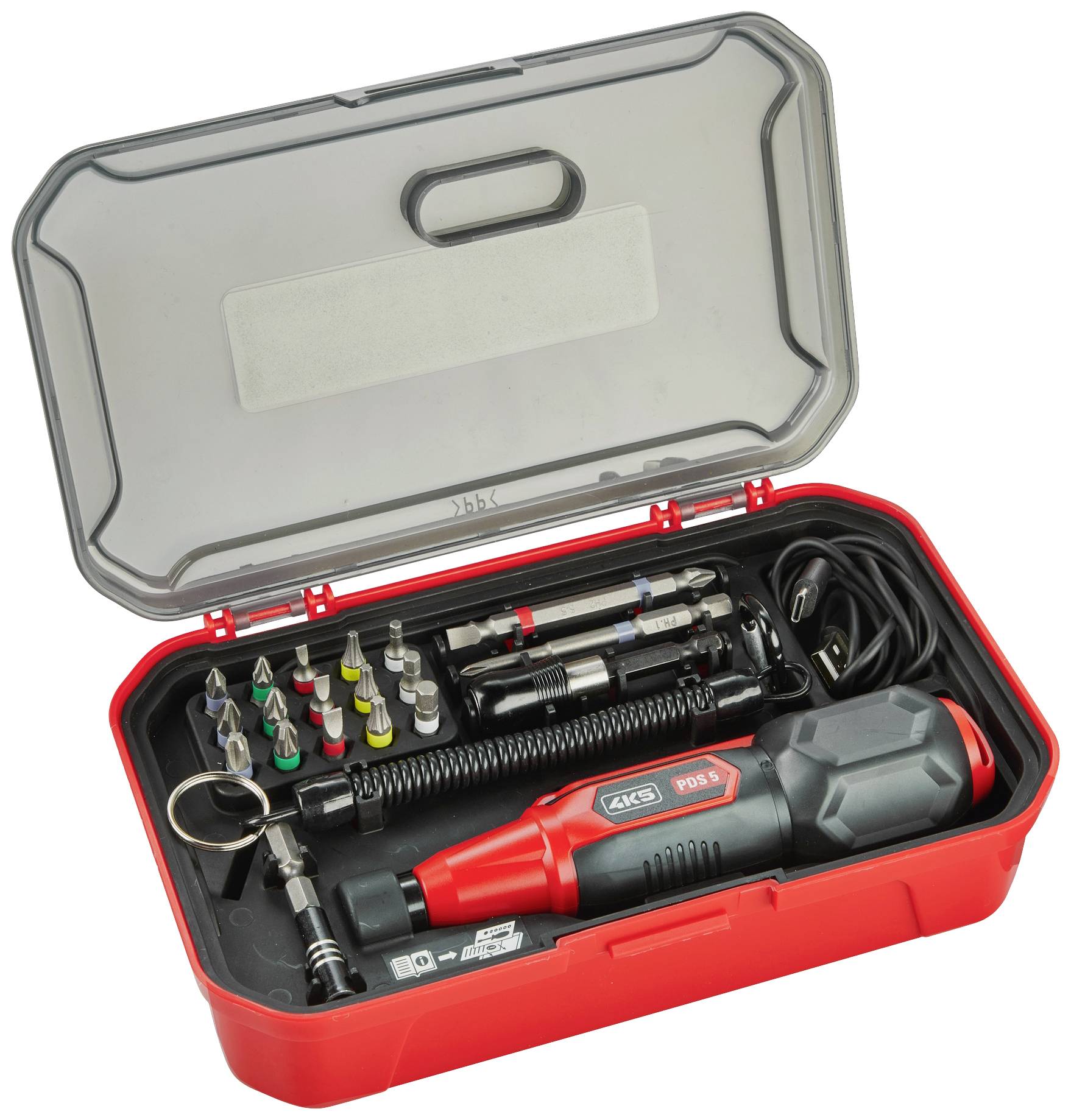 4K5 Tools PDS 5-Set E-tournevis Taille (tournevis) 1/4"