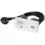 inprojal elektrosysteme 9016-118.81 Prise de courant encastrée avec USB-C®, avec sortie de charge USB, Power Delivery IP20 blanc inprojal elektrosysteme 9016-118.81 Prise de courant encastrée avec USB-C®, avec sortie de charge USB, Power Delivery IP20 blanc