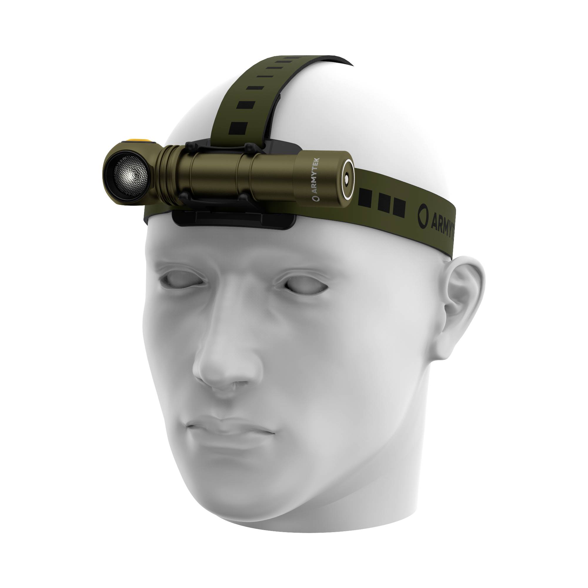 ArmyTek Wizard C2 Pro Olive White LED Lampe de poche avec clip ceinture à batterie 2500 lm 115 g