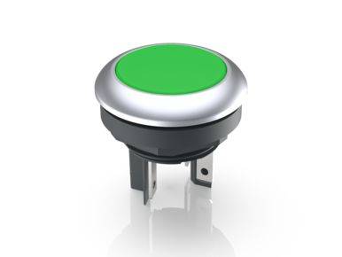 RAFI 1.15.210.121/2500 LUMOTAST 16 Bouton-poussoir lumineux à rappel 35 V 0.1 A à rappel (L x l x H) 23.5 x 23.5 x 22.3 mm 1 pc(s)