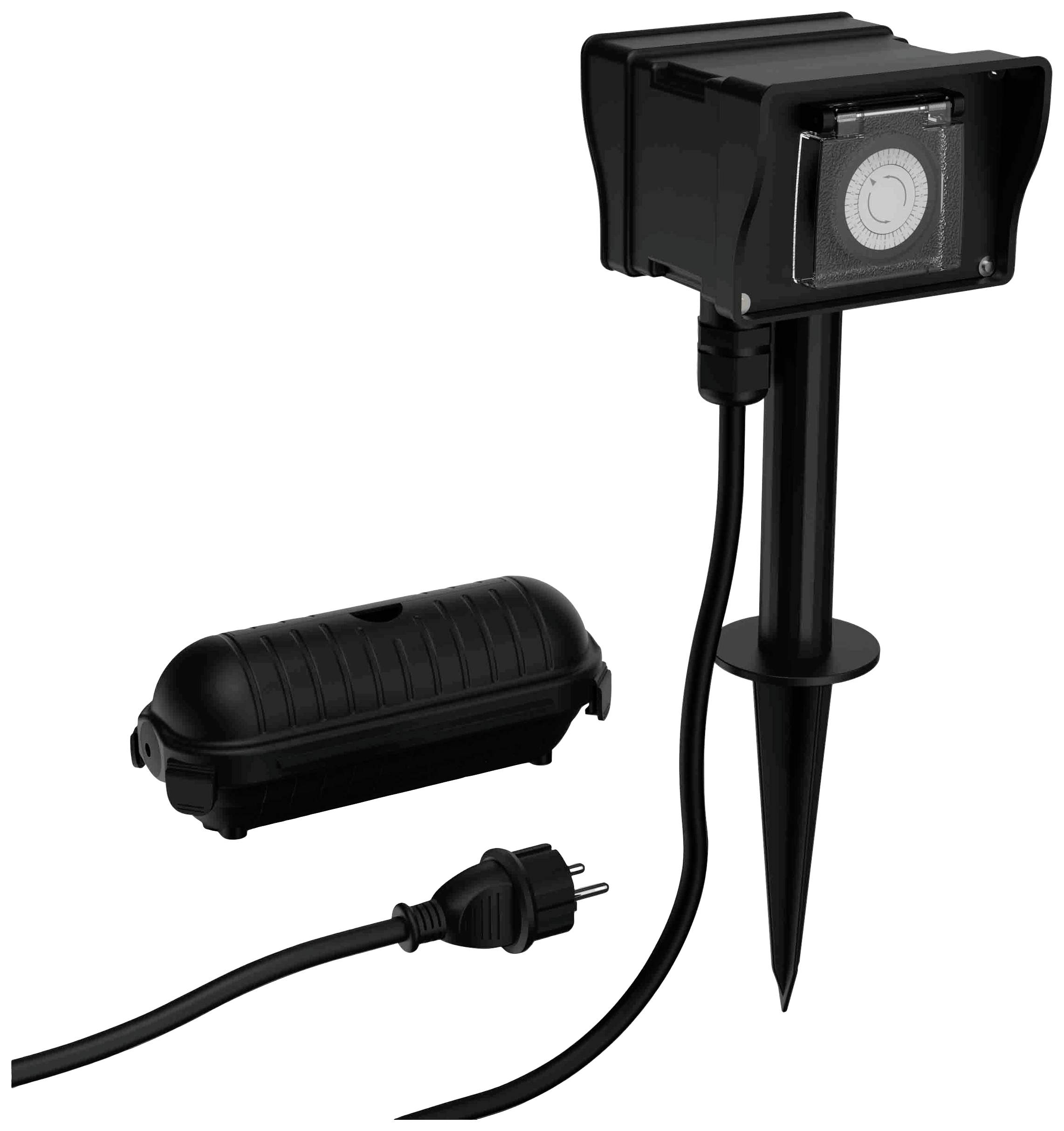 Ansmann 1260-0012 Minuterie analogique programme journalier 3680 W IP44