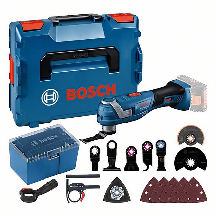 Bosch Professional GOP 18V-34 06018G2002 Outil multifonction sans fil sans batterie, sans chargeur, + accessoires, + mallette