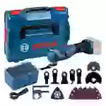 Bosch Professional GOP 18V-34 06018G2002 Outil multifonction sans fil sans batterie, sans chargeur, + accessoires, + mallette Bosch Professional GOP 18V-34 06018G2002 Outil multifonction sans fil sans batterie, sans chargeur, + accessoires, + mallette