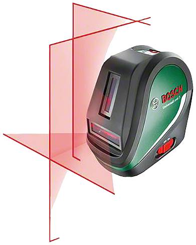 Bosch Home and Garden UniversalLevel 3 Laser en croix Portée (max.): 10 m