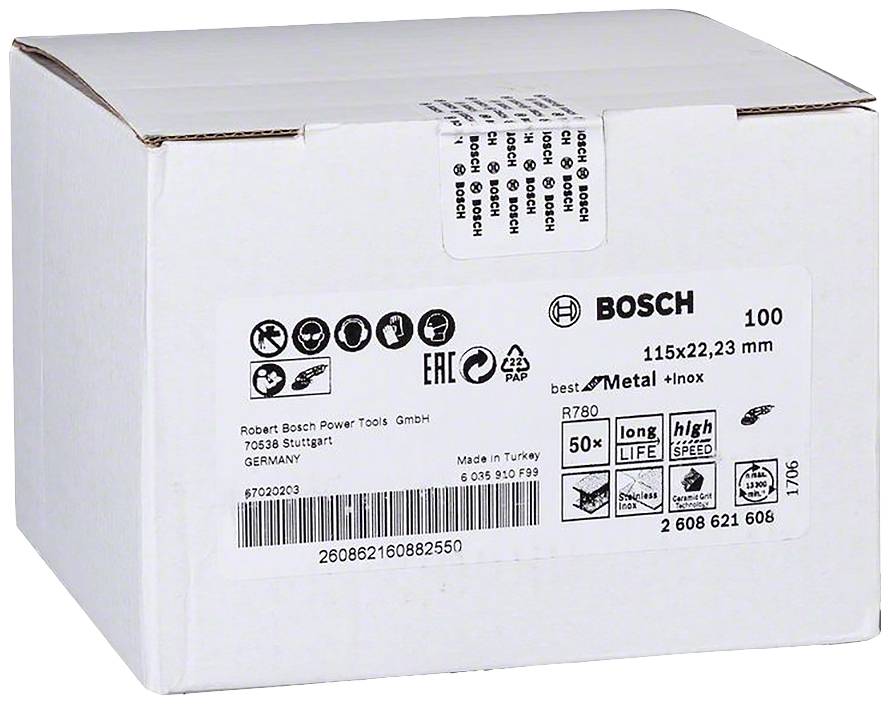 Bosch Accessories 2608621608 2608621608 Disque en fibres Diamètre 115 mm