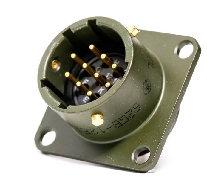 Amphenol 62GB-12E14-19PN Connecteur rond droit Nombre total de pôles: 19 1 pc(s)
