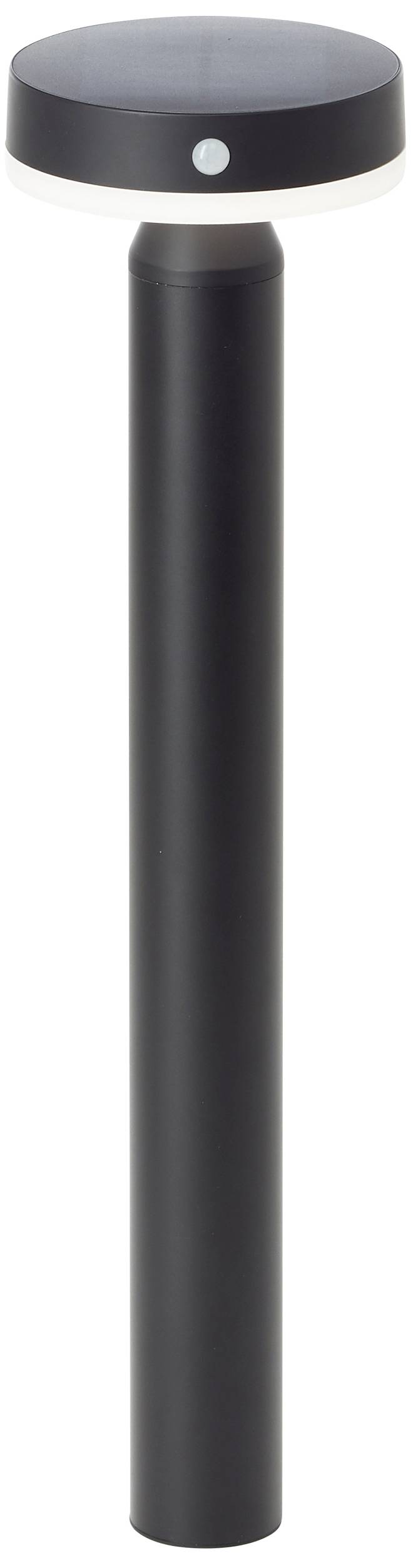 Lampadaire d'extérieur solaire avec détecteur de mouvements Brilliant G40442/06 Magua Module LED LED intégrée 4 W noir
