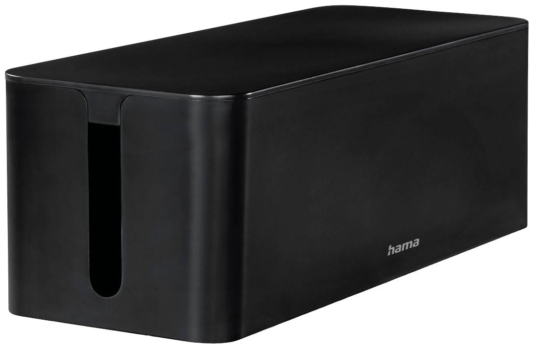Hama Boîtier pour câbles plastique noir (L x l x H) 156 x 40 x 135 mm 1 pc(s) 00221012