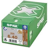 SPAX 0251010600405 Vis à bois 6 mm 40 mm T-STAR plus acier WIROX 200 pc(s) SPAX 0251010600405 Vis à bois 6 mm 40 mm T-STAR plus acier WIROX 200 pc(s)