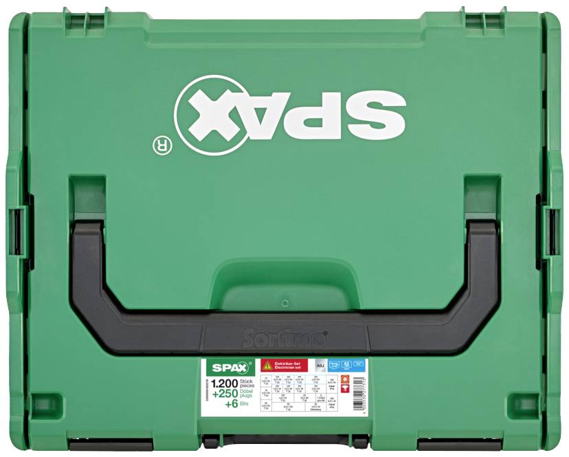 SPAX 5000009160319 Assortiment de vis combinées 1 set