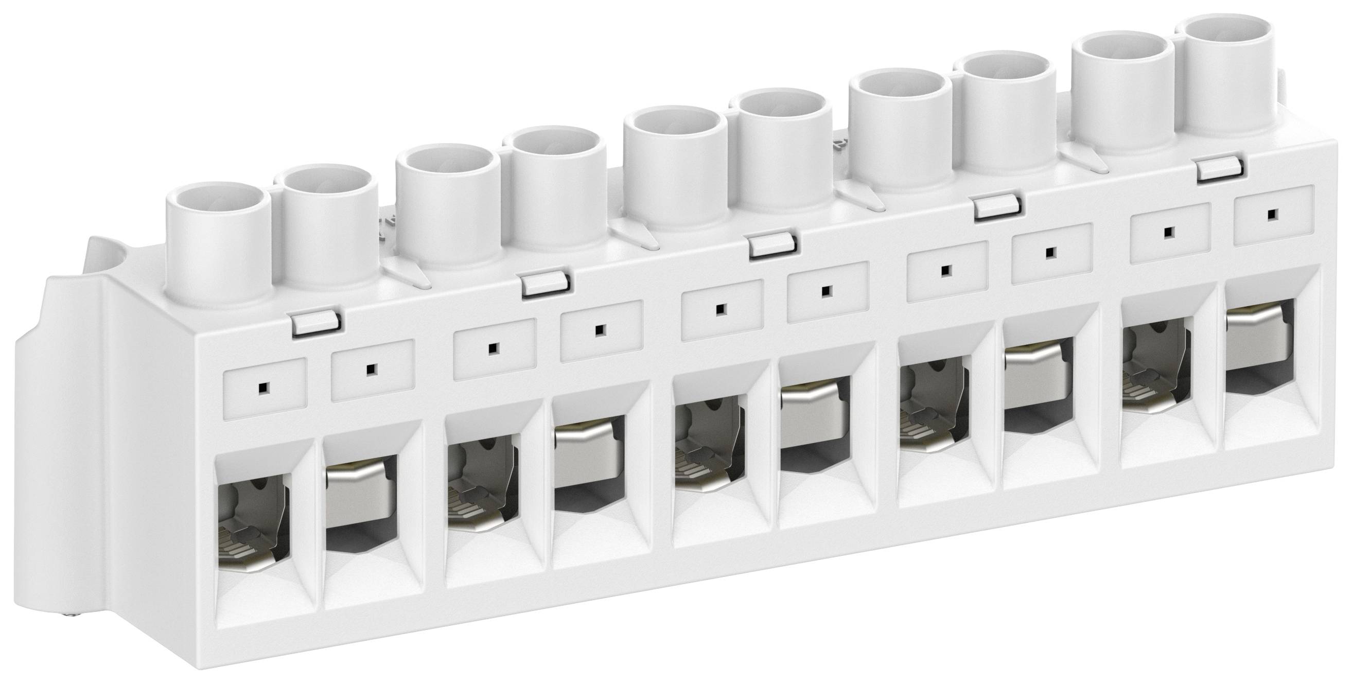 Spelsberg 89641001 Abox 100 KLS-10² Borne de raccordement flexible: - rigide: - Nombre de pôles: 5 1 pc(s)