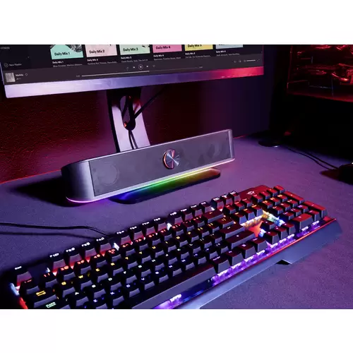 Trust GXT 619 Thorne Enceintes PC USB 6 W noir Trust GXT 619 Thorne Enceintes PC USB 6 W noir