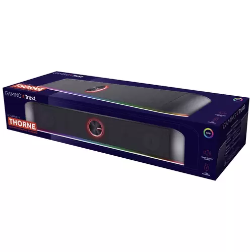 Trust GXT 619 Thorne Enceintes PC USB 6 W noir Trust GXT 619 Thorne Enceintes PC USB 6 W noir