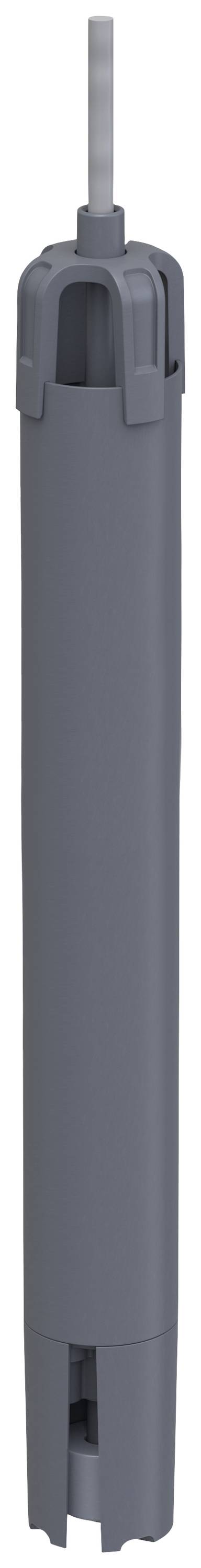 REED Electronics RCSL-PVC/4/Ø44/L0525-SK042/P25-1/_/_-U-10mPVC Lance d'aspiration 25 V/AC, 50 V/DC 1 NO (T), 1 NF (R) IP68, IP67