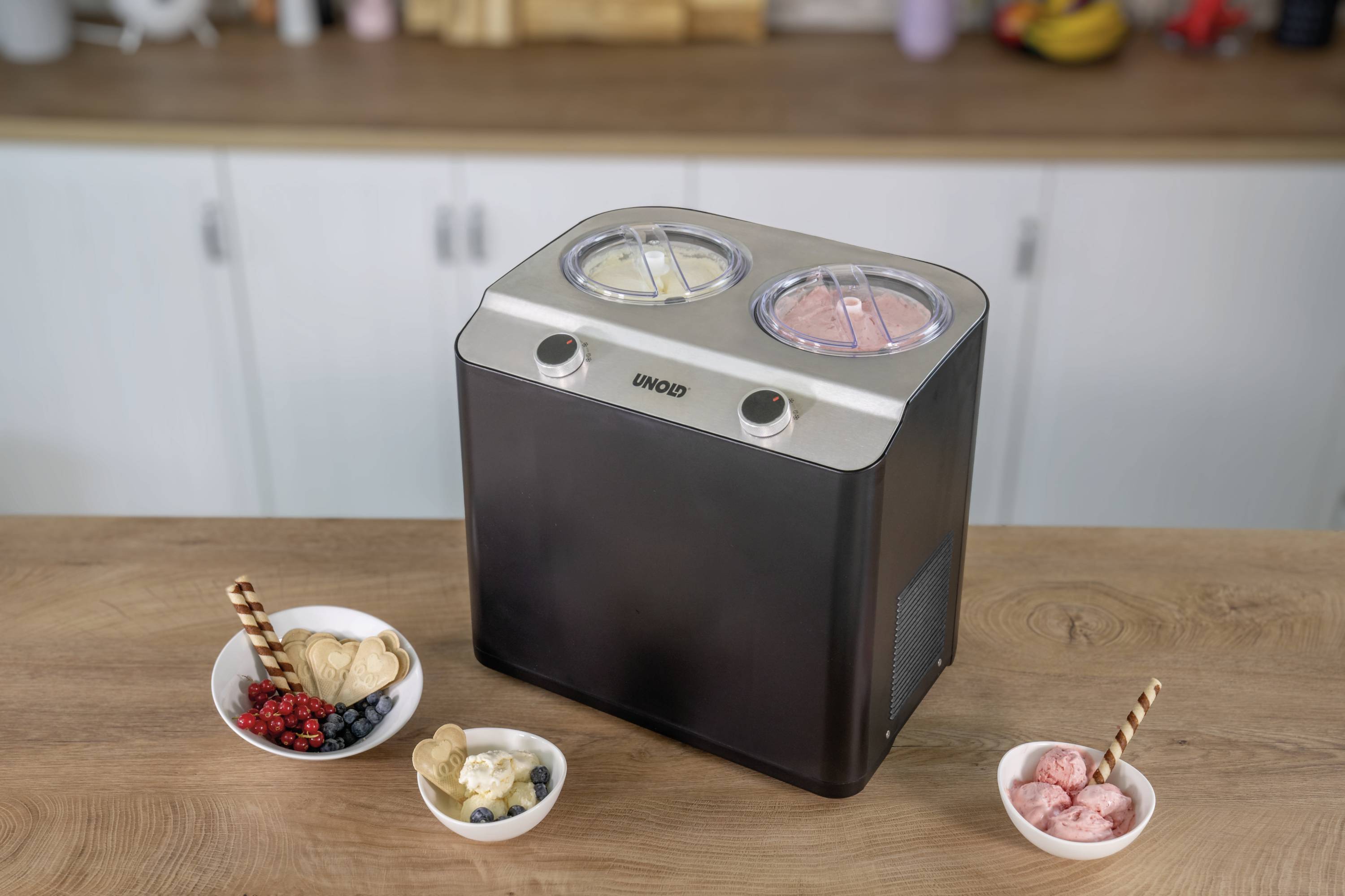 Unold Doppio nero Sorbetière 2.4 l