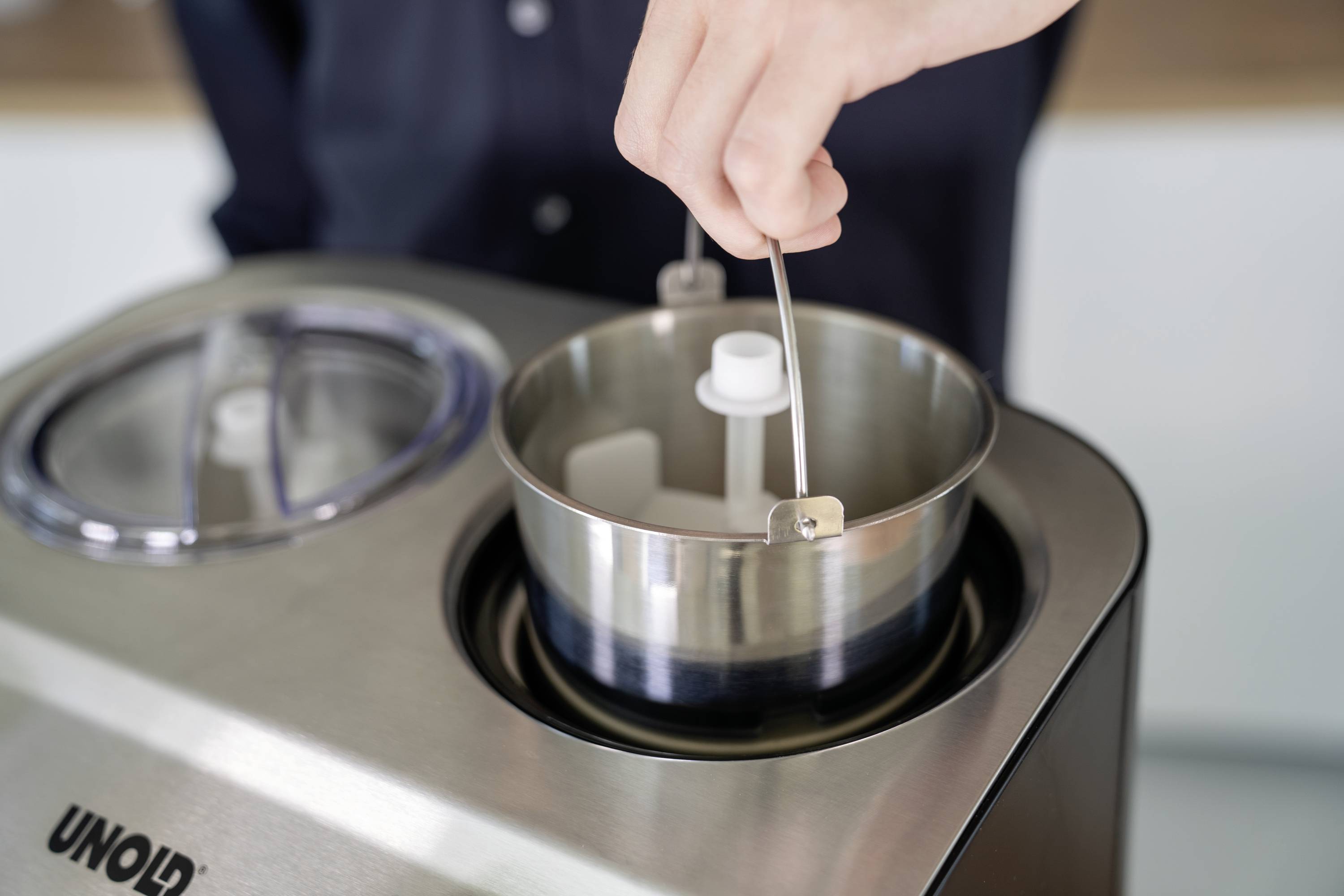 Unold Doppio nero Sorbetière 2.4 l