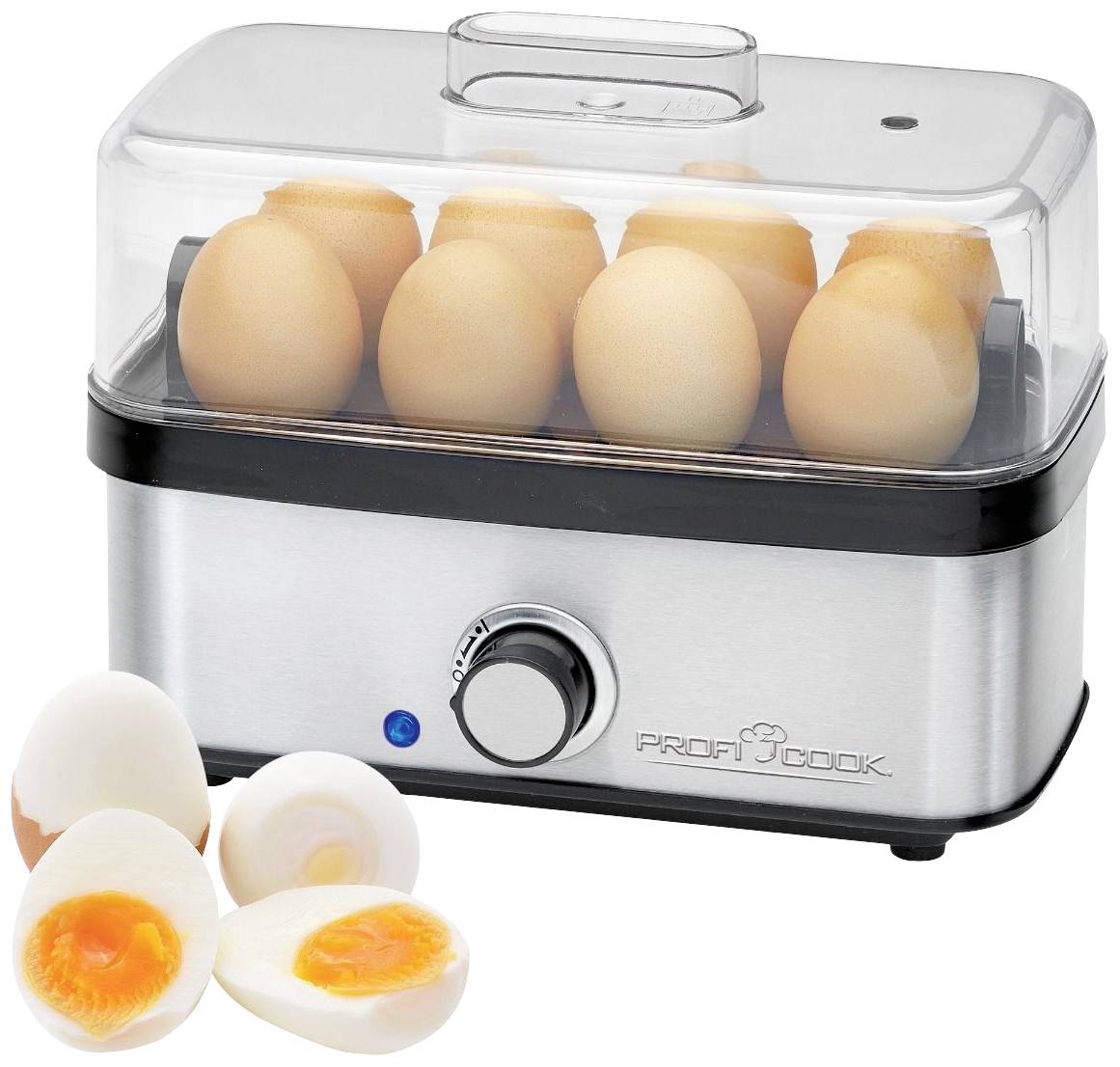 Profi Cook PC-EK 1275 PC-EK 1275 Cuiseur à oeufs acier inoxydable