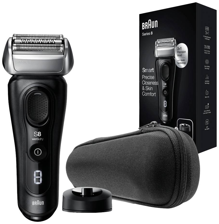 Braun 8410s 8410s Rasoir à grilles noir