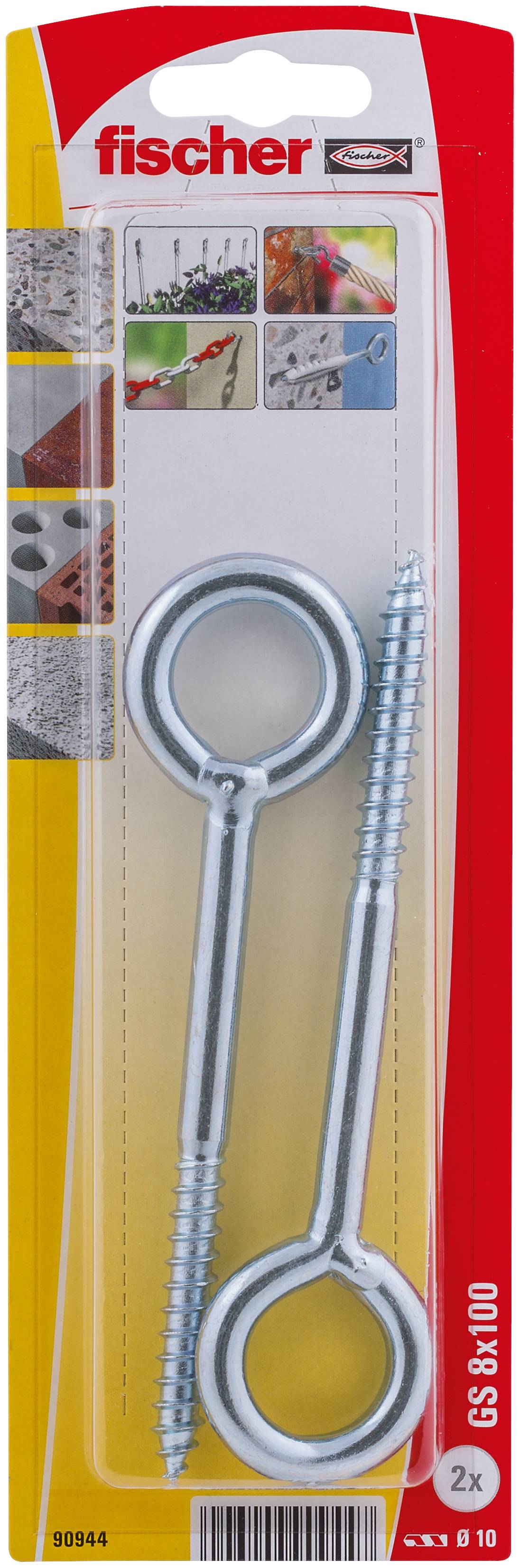 Fischer Vis à œillet fischer GS 8 x 100 1 set