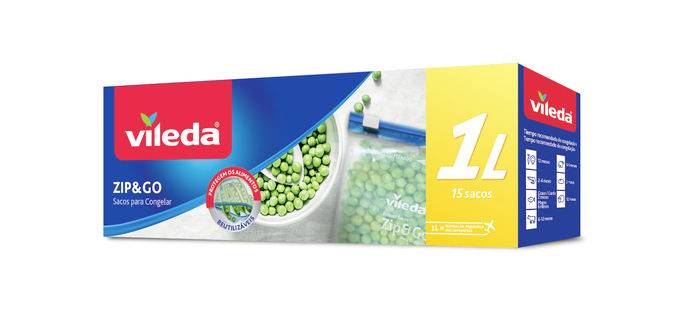 Vileda 172195 sac congélation 15 pc(s)