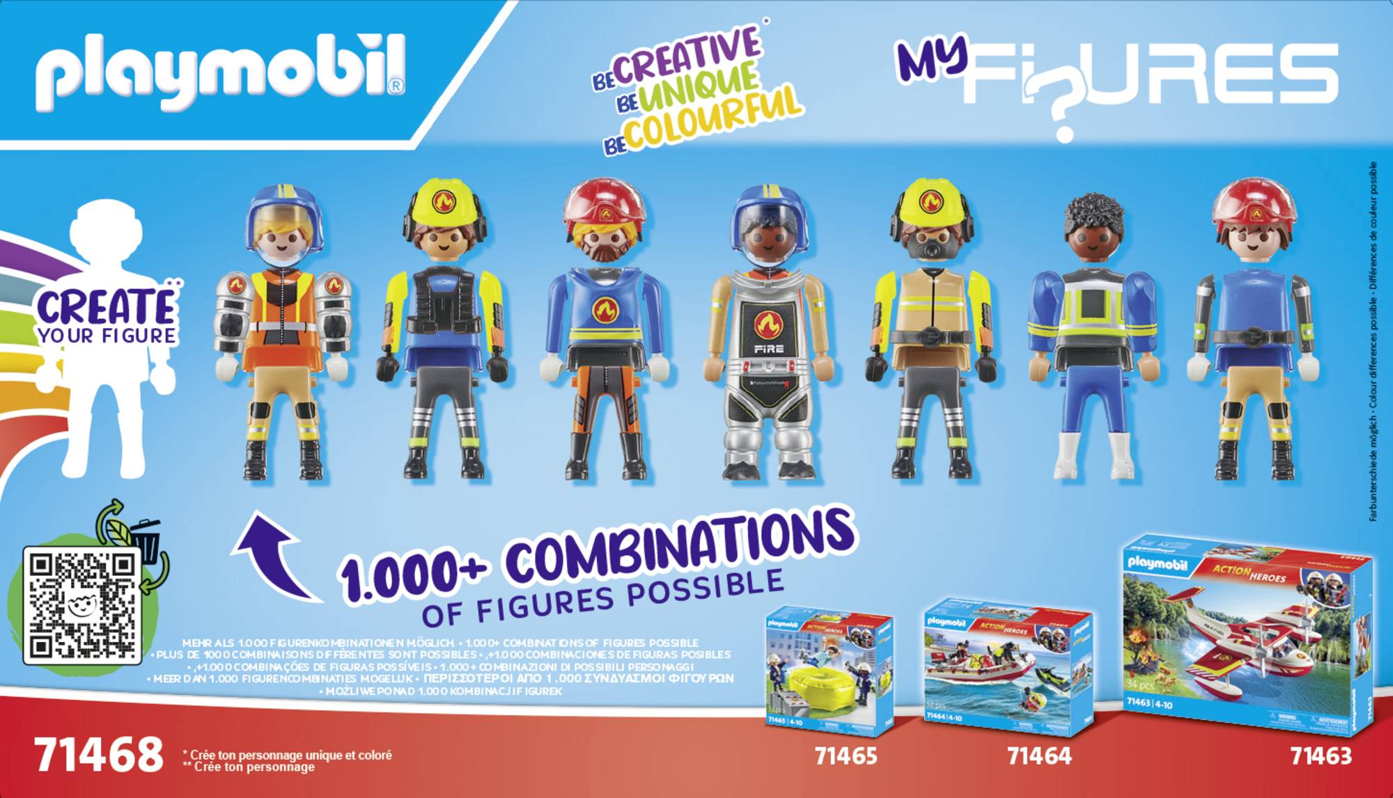 Playmobil® ACT!ON HEROES Pompiers 71468